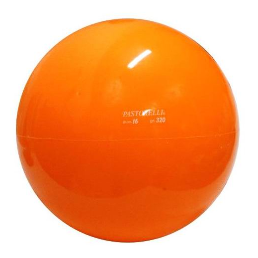 Мяч Pastorelli 16 см оранжевый (orange) (АКЦИЯ %%%)
