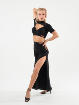 Брюки TopDance женские с разрезами 326